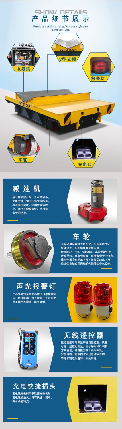 滑觸線電動搬運車